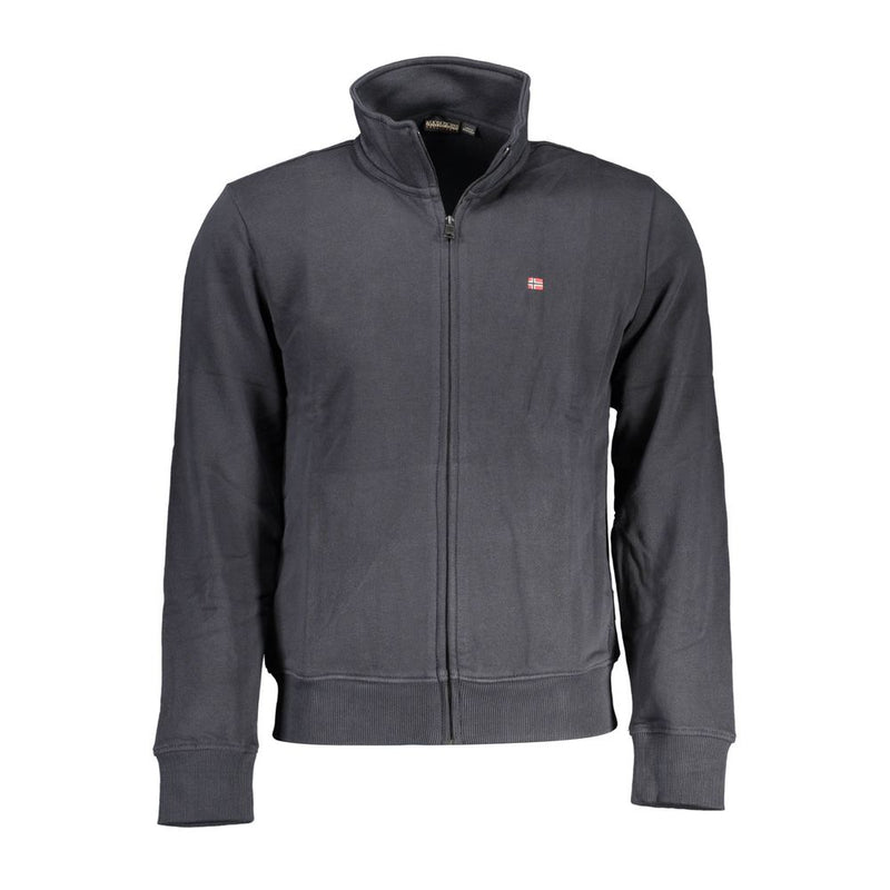 Pull en coton noir pour homme Napapijri