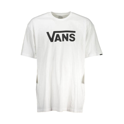 Vans wit katoenen heren T-shirt