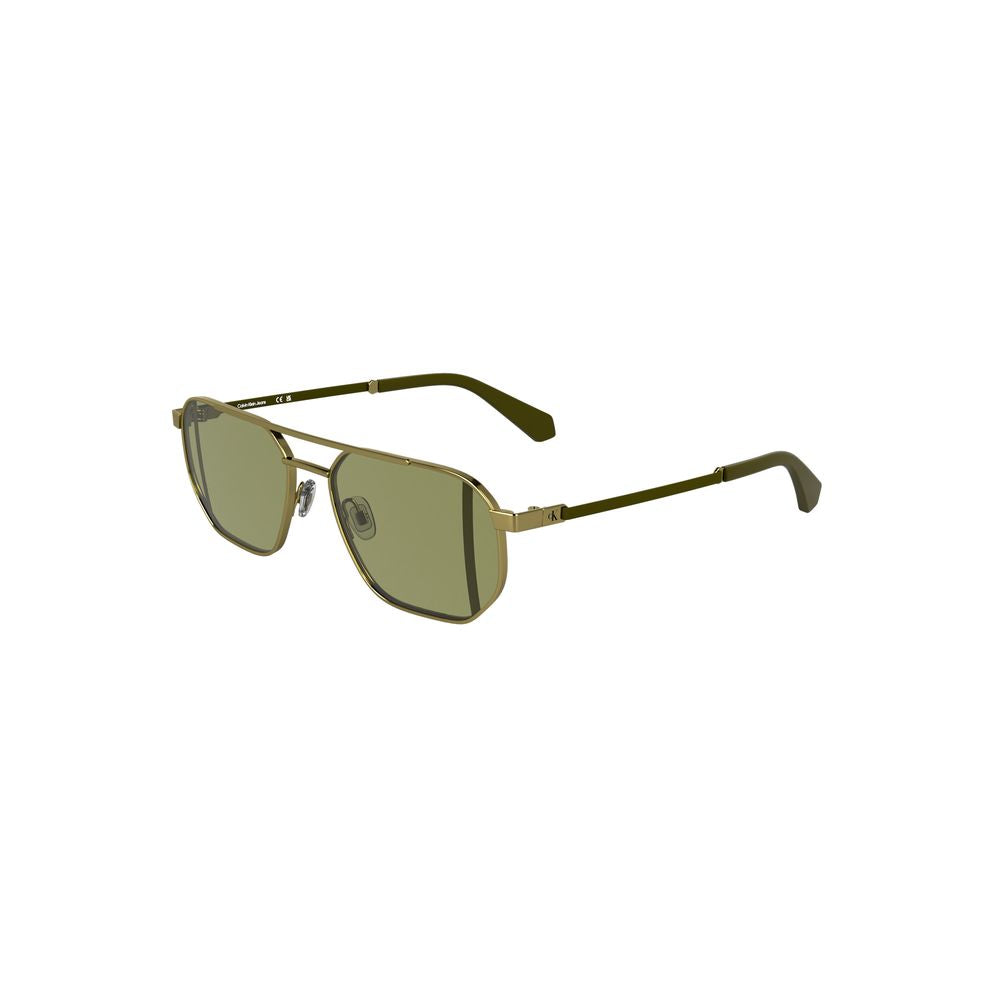 Calvin Klein Gold Metal Heren Zonnebril
