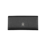 Portefeuille Femme Tommy Hilfiger Noir en Polyéthylène - Élégant et Durable