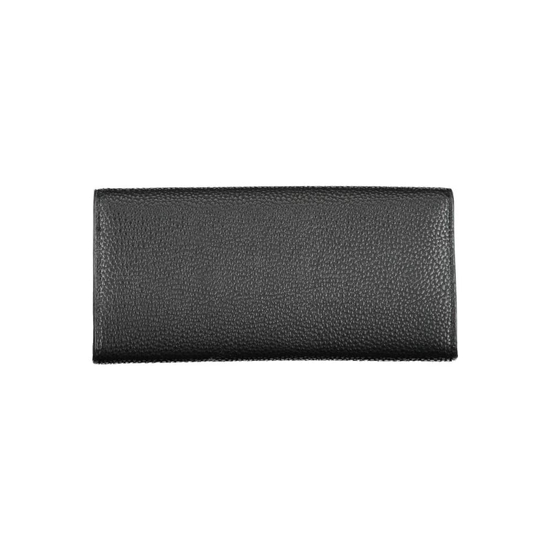 Portefeuille Femme Tommy Hilfiger Noir en Polyéthylène - Élégant et Durable
