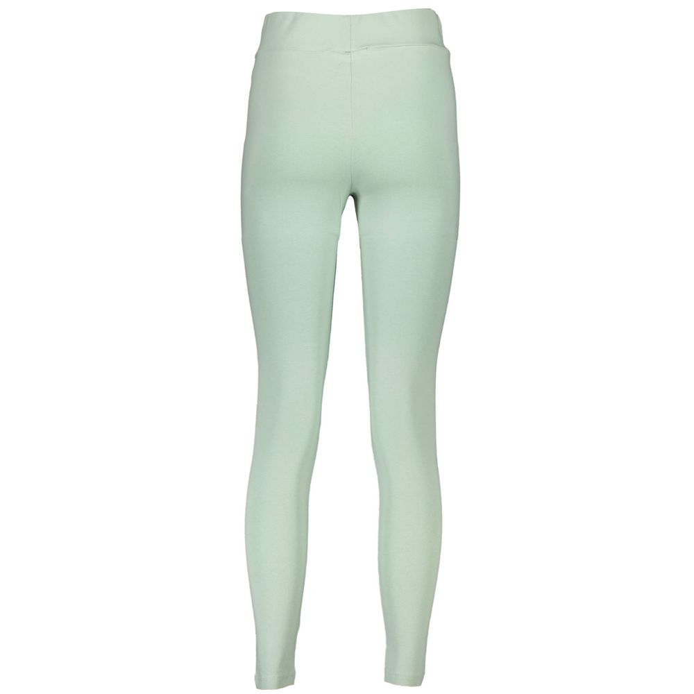 Fila Green Cotton Women Legging - Stylish and Comfortable