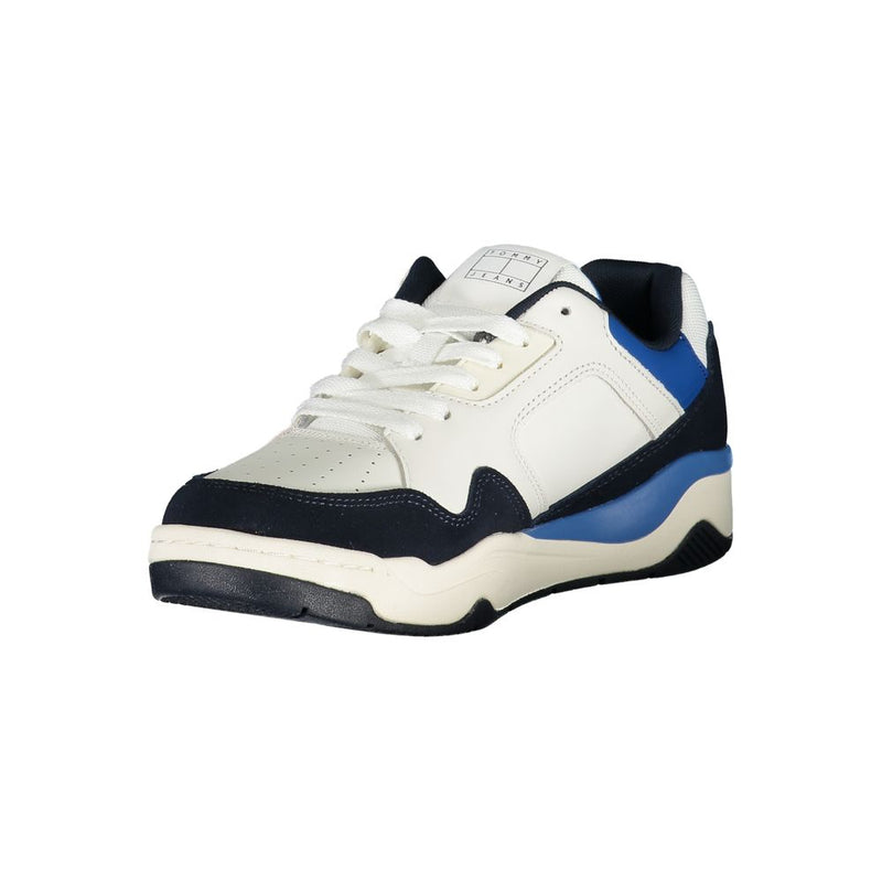 Tommy Hilfiger Sneaker Bleu en Polyester pour Homme - Élégant et Pratique