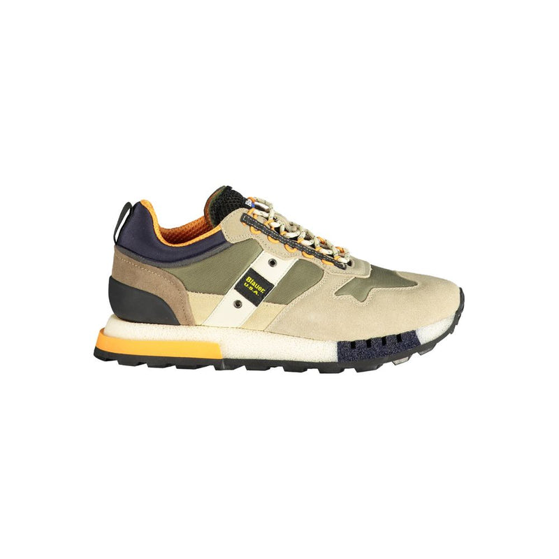 Blauer Green Polyethylene Men Sneaker - Stylish & Durable