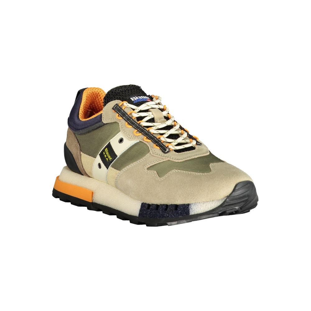 Blauer Green Polyethylene Men Sneaker - Stylish & Durable
