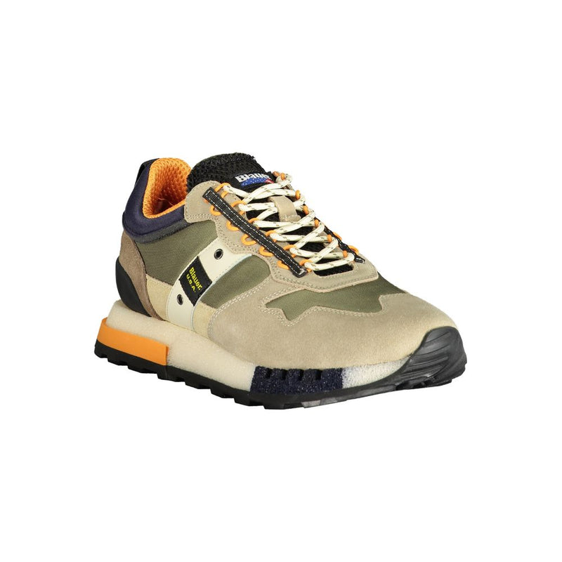 Blauer Green Polyethylene Men Sneaker - Stylish & Durable