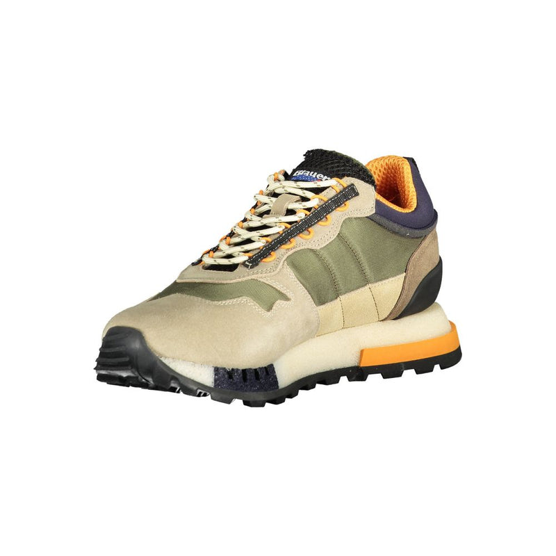 Blauer Green Polyethylene Men Sneaker - Stylish & Durable