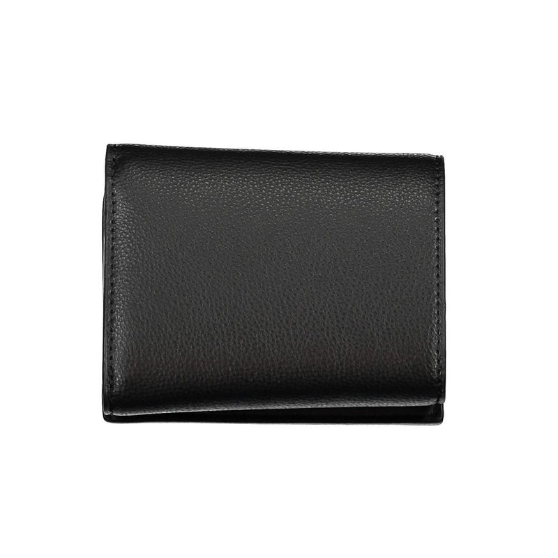 Tommy Hilfiger Portefeuille Femme Noir en Polyéthylène - Élégant et Durable