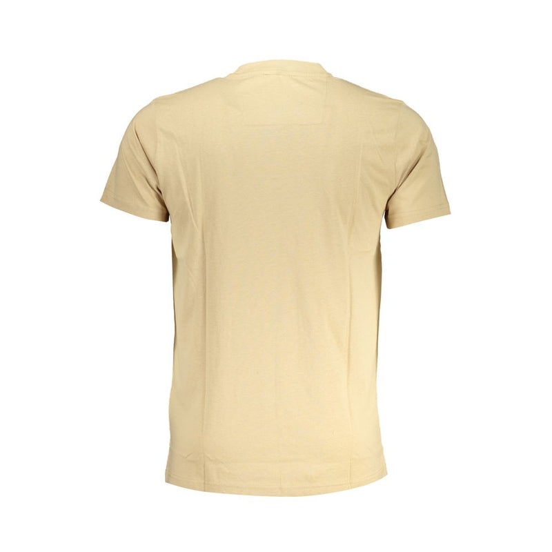 T-shirt en coton beige Cavalli Class