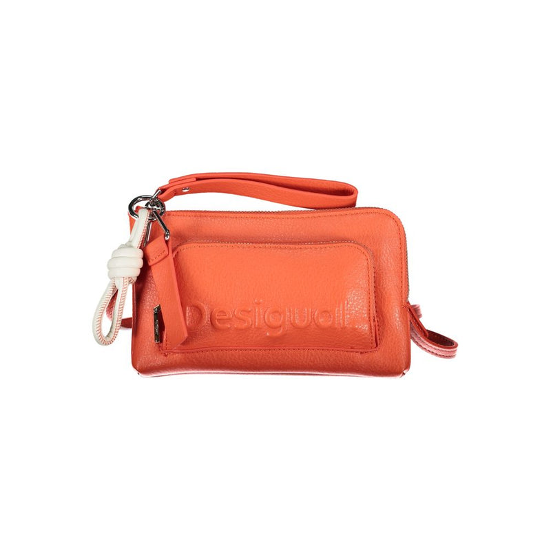 Desigual Pink Polyethylene Handbag - Stylish and Versatile