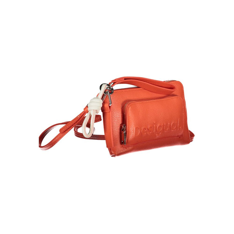 Desigual Pink Polyethylene Handbag - Stylish and Versatile