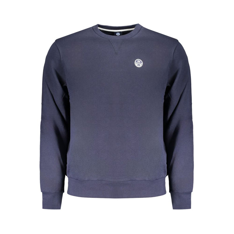 North Sails Blauwe Katoenen Heren Sweater