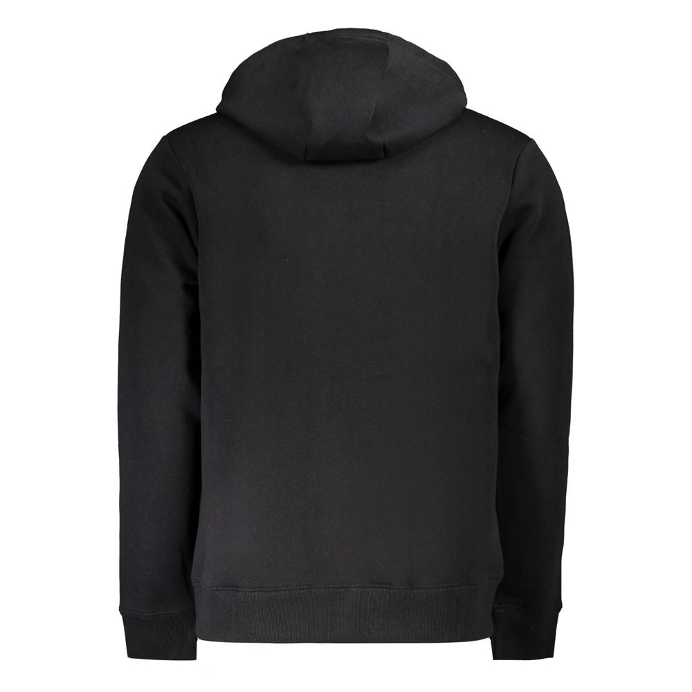 Sweat à capuche noir en coton pour homme, Norvège 1963