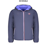 Veste homme en polyamide bleu, Norvège 1963