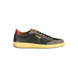 Blauer Black Leather Men Sneaker - Urban Sophistication
