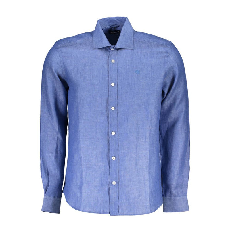 Chemise en lin bleu pour homme North Sails