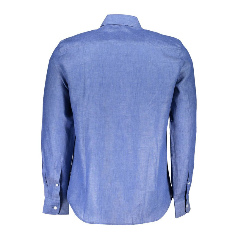 Chemise en lin bleu pour homme North Sails