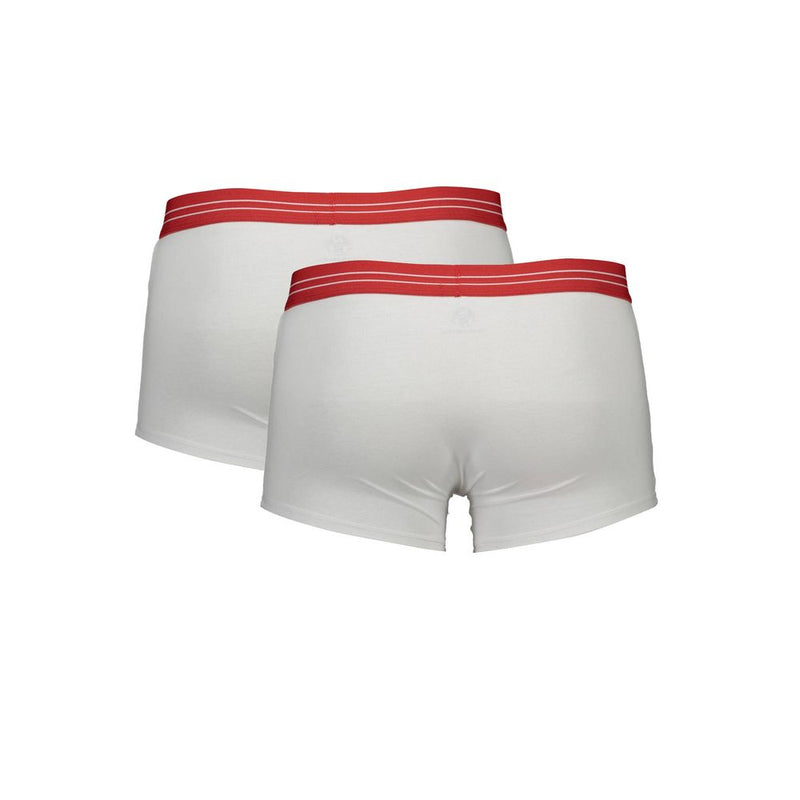 North Sails Boxer Parigamba BI Pack en Coton Blanc pour Homme