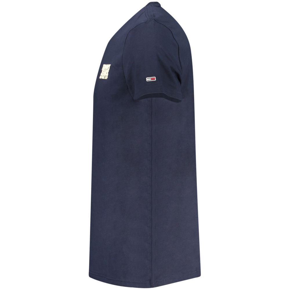 T-shirt homme en coton bleu Tommy Hilfiger