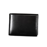 Portefeuille homme en cuir noir Calvin Klein