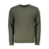 Pull en tissu vert Napapijri pour homme