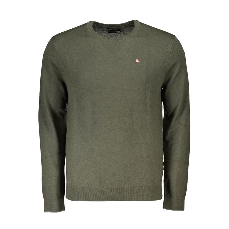 Pull en tissu vert Napapijri pour homme