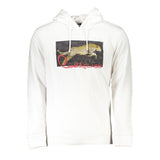 Pull en coton blanc Cavalli Class pour homme