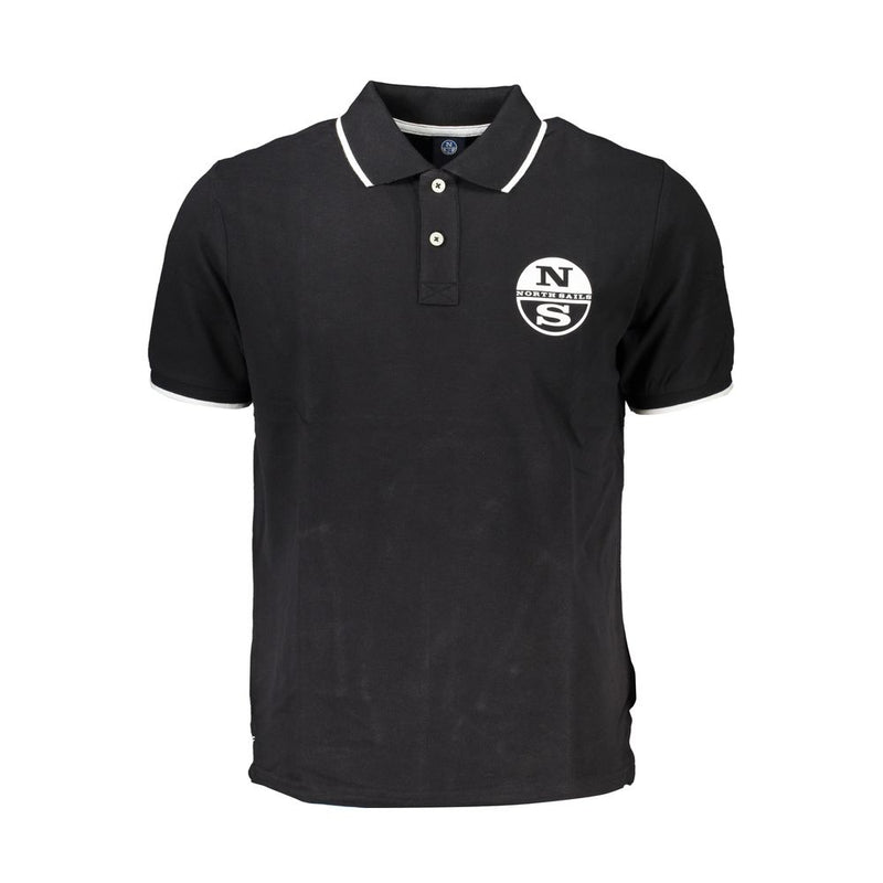 Polo en coton noir North Sails