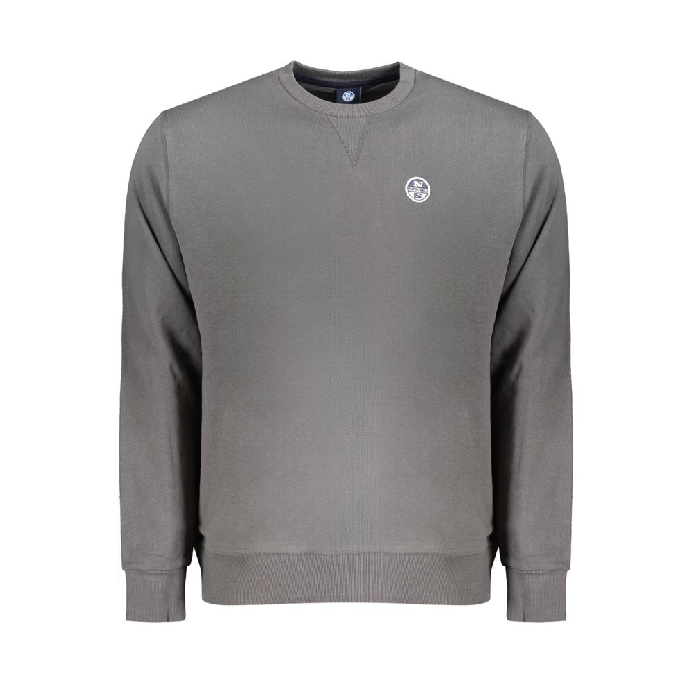 Pull en coton gris pour homme, North Sails