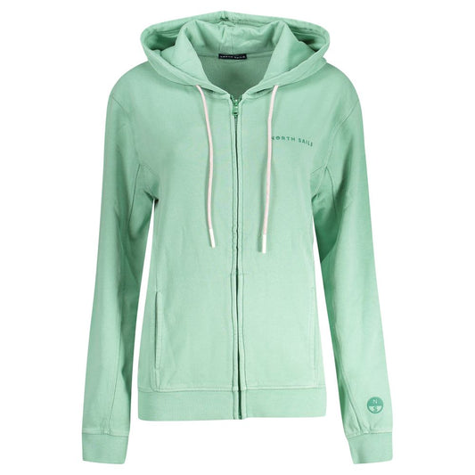 North Sails Green Cotton Women Sweater - Stylish & Comfortable