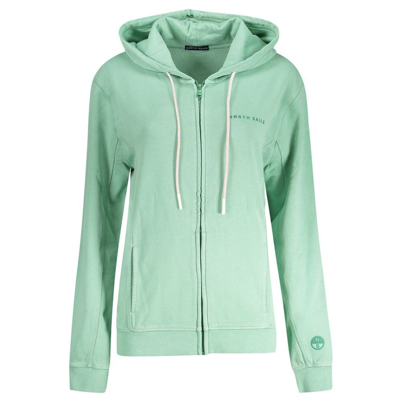 North Sails Green Cotton Women Sweater - Stylish & Comfortable