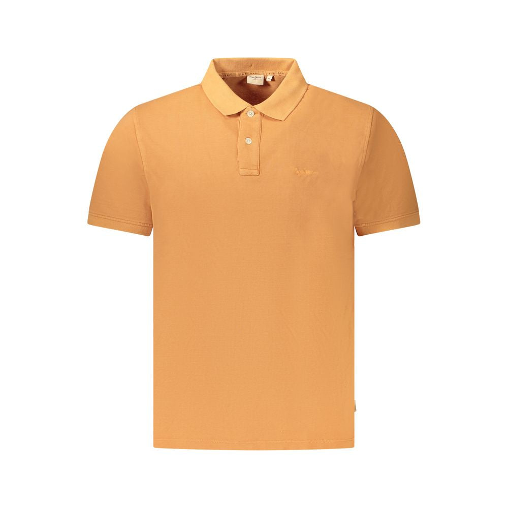 Polo homme en coton orange Pepe Jeans
