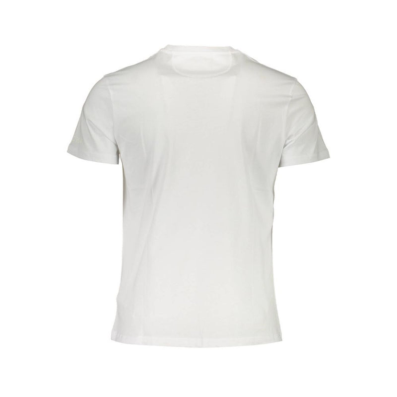 T-shirt homme en coton blanc La Martina