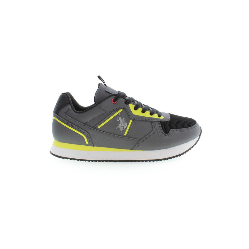 U.S. POLO ASSN. Brown Polyester Men Sneaker - Élégant et Durable