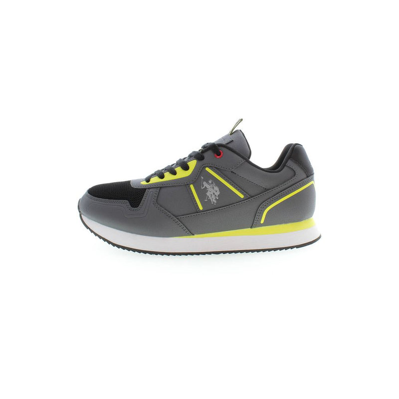 U.S. POLO ASSN. Brown Polyester Men Sneaker - Élégant et Durable