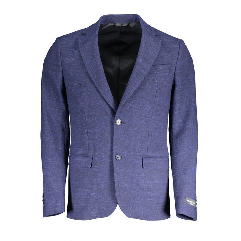 Veste en Polyester Bleue Marciano by Guess - Élégance Intemporelle