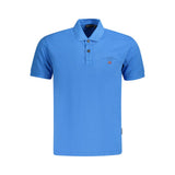 Polo homme en coton bleu Napapijri