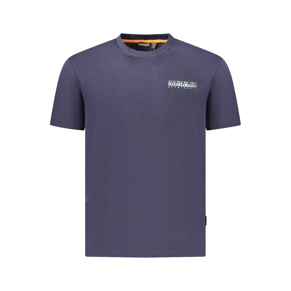T-shirt homme en coton bleu Napapijri
