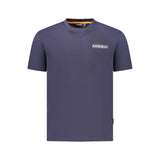 T-shirt homme en coton bleu Napapijri
