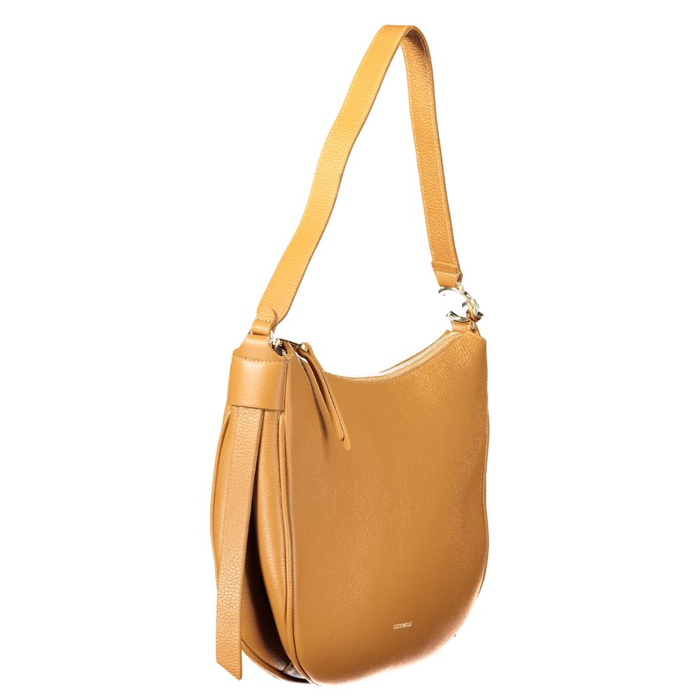 Coccinelle C-Easy Sac en Cuir Brun - Élégance et Fonctionnalité