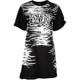 Robe en Coton Noire Cavalli Class pour Femme - Élégante et Polyvalente