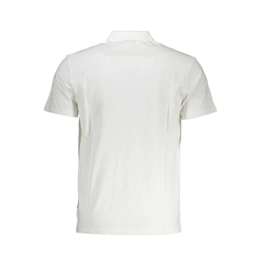 Polo homme en coton blanc Napapijri