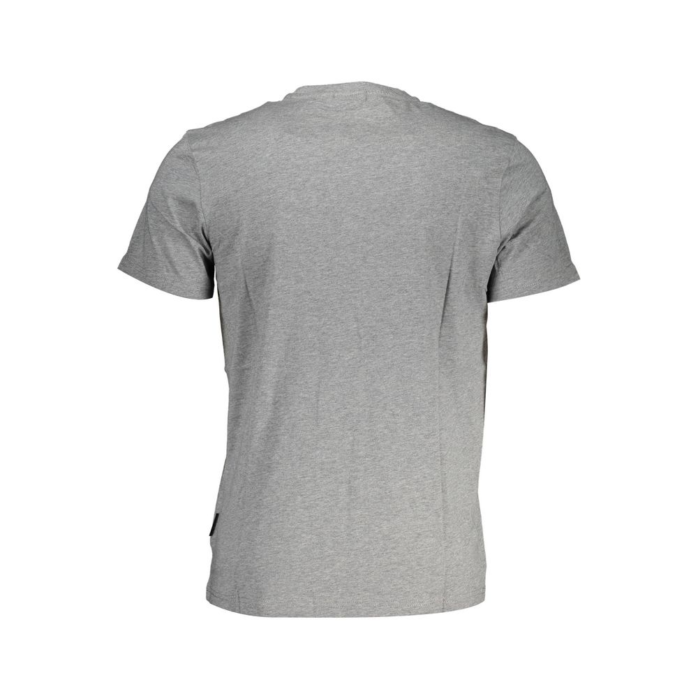 T-shirt Napapijri en coton brun pour homme