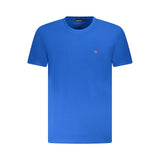 T-shirt homme en coton bleu Napapijri