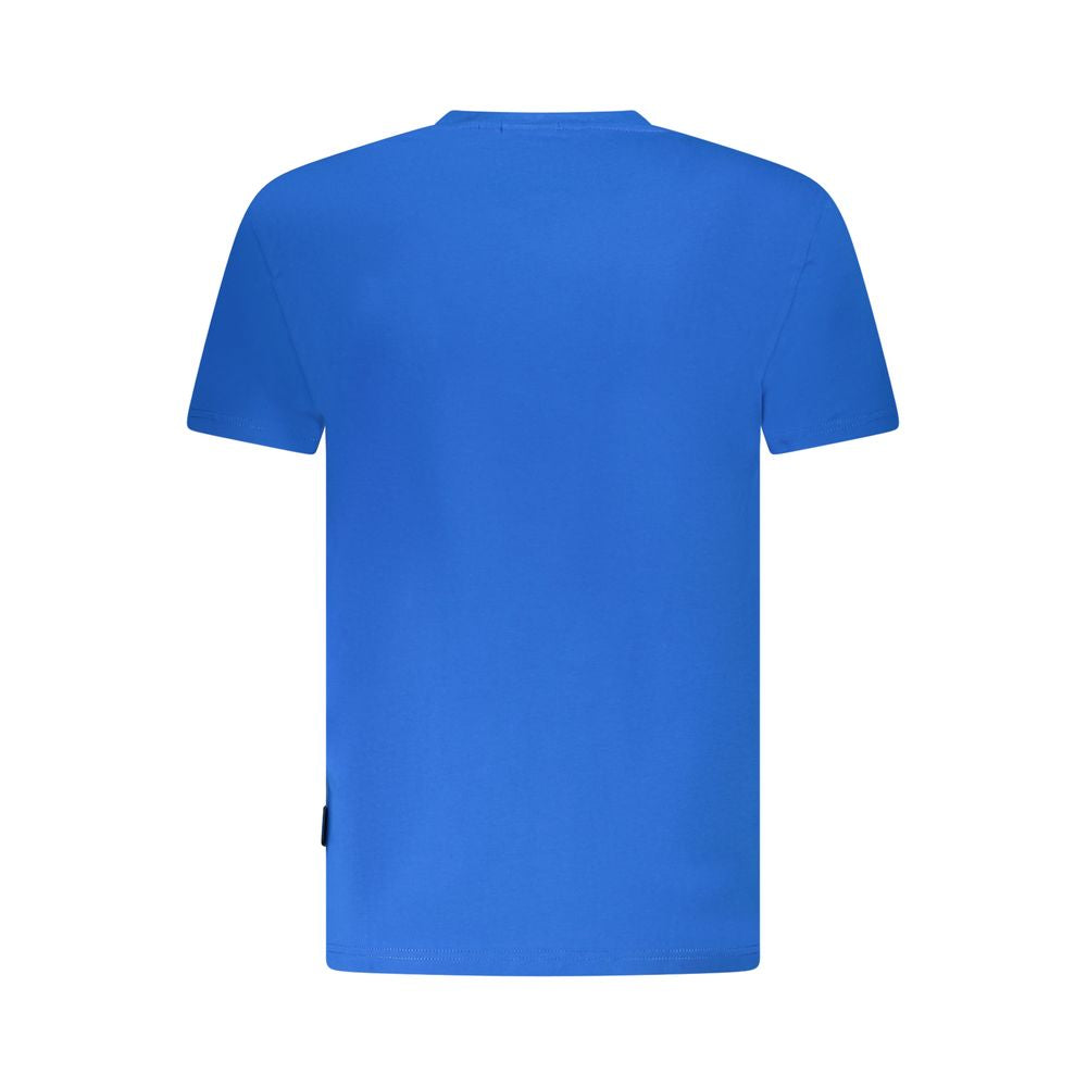 T-shirt homme en coton bleu Napapijri