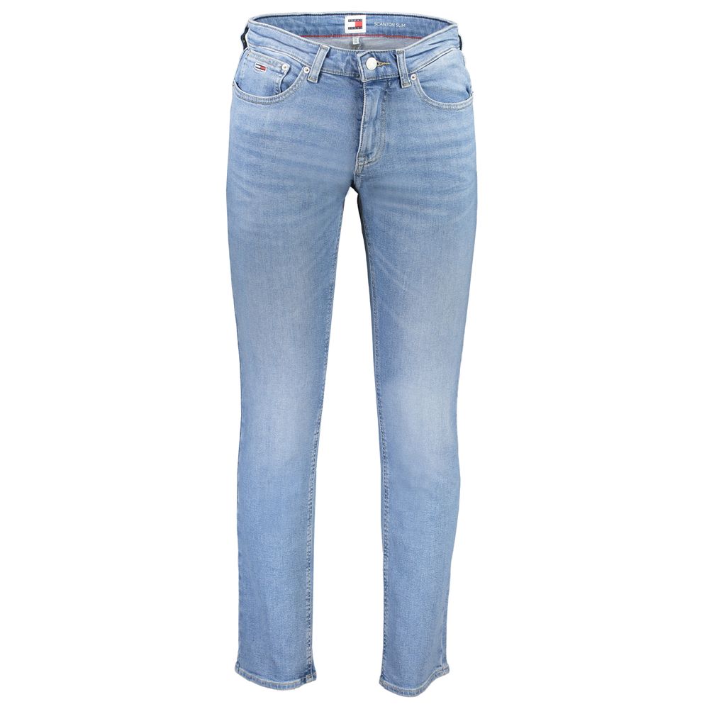 Jean homme en coton bleu clair Tommy Hilfiger