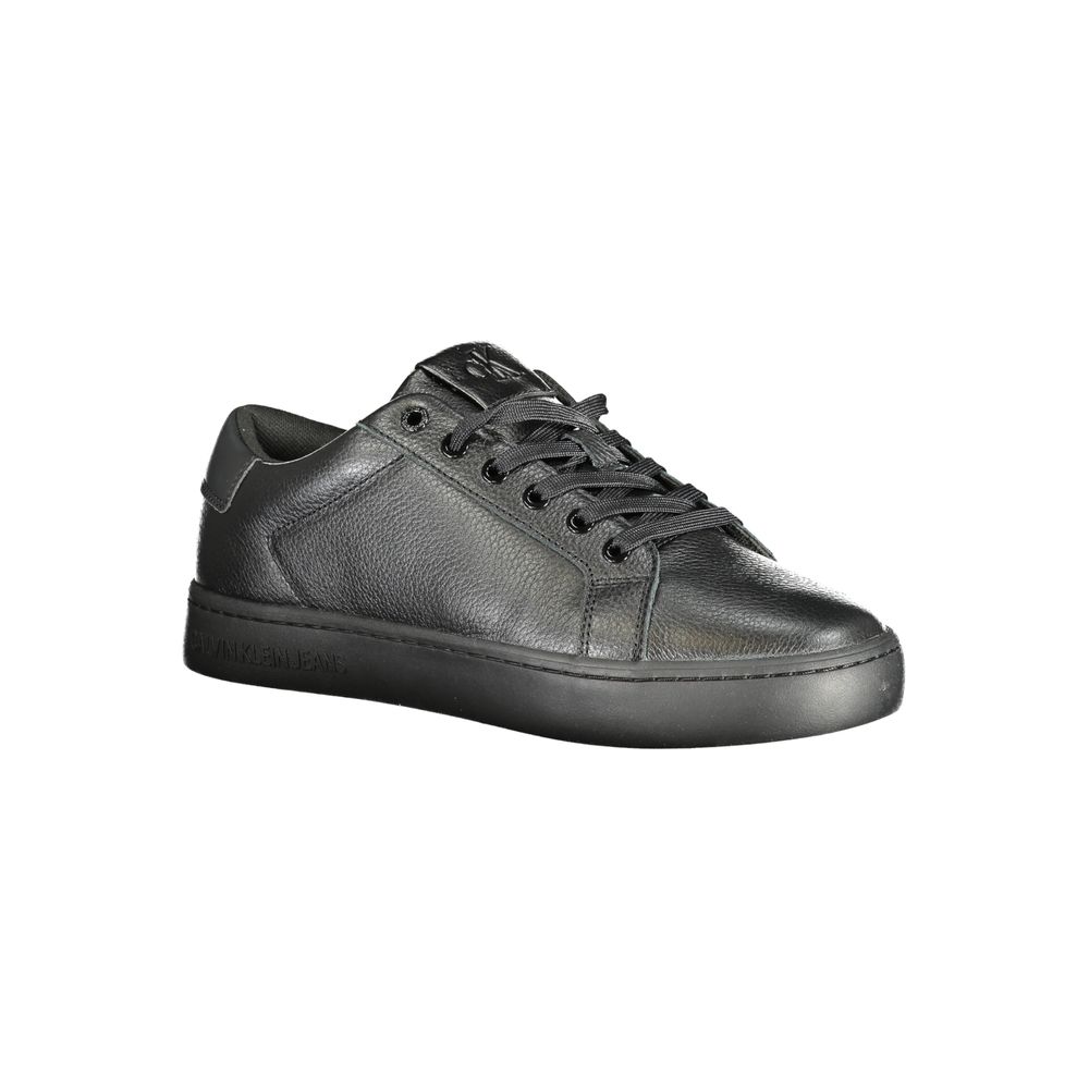 Calvin Klein Black Polyethylene Men Sneaker - Stylish Comfort