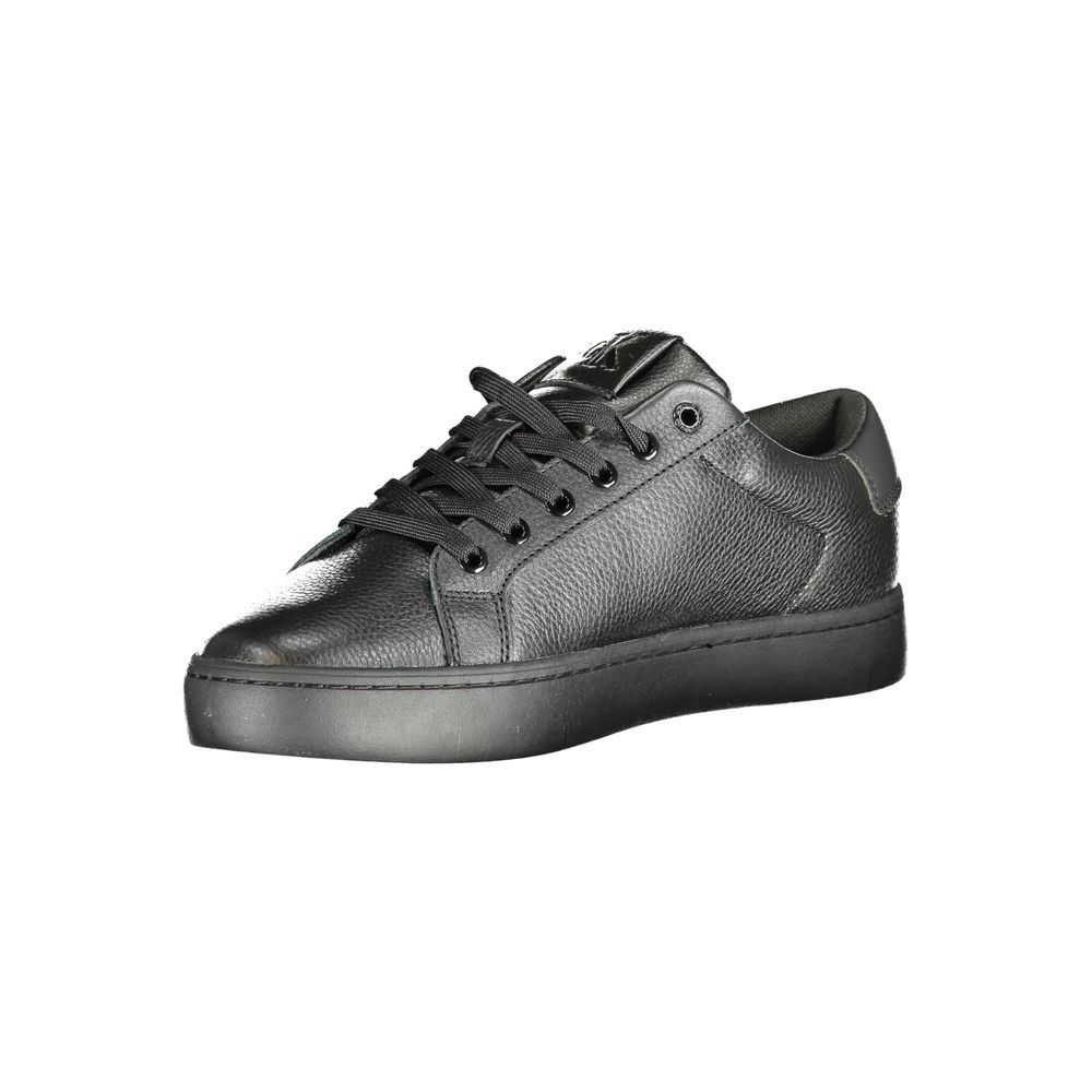 Calvin Klein Black Polyethylene Men Sneaker - Stylish Comfort