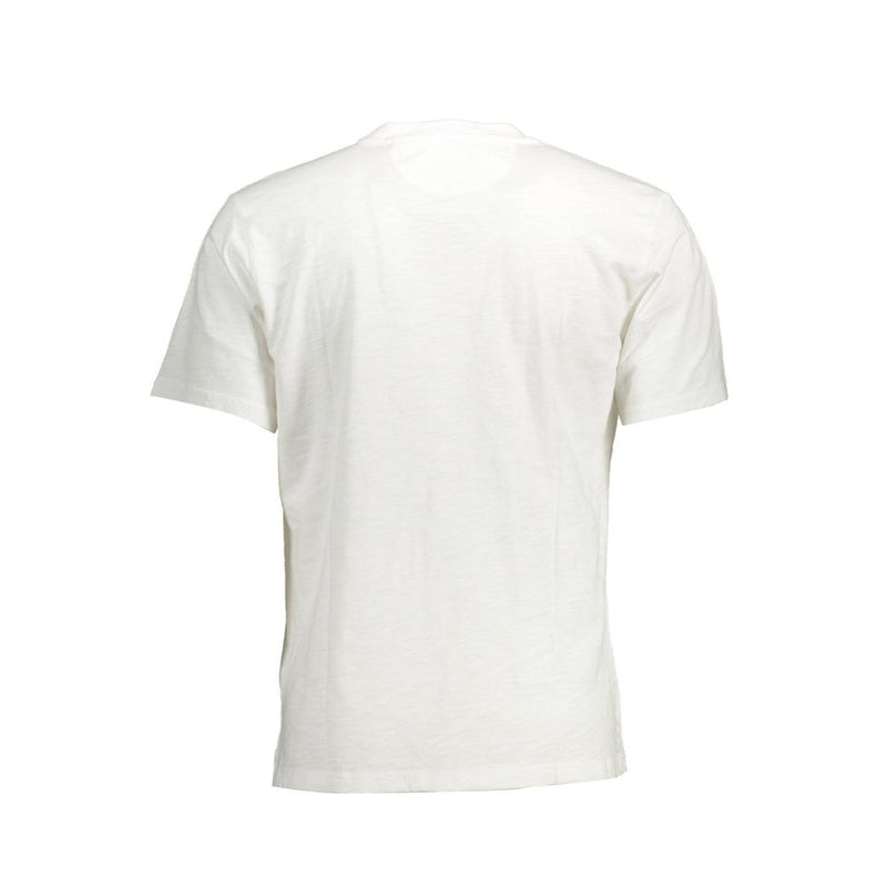 La Martina wit katoenen heren T-shirt