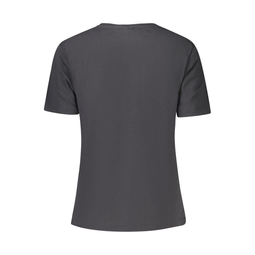 T-Shirt Femme Noir en Coton North Sails - Élégance Décontractée